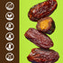 (10 Pack) Realsy Almond Butter Stuffed Medjool Dates, Organic Dates with No Sugar Added, Gluten-Free, Vegan, Good