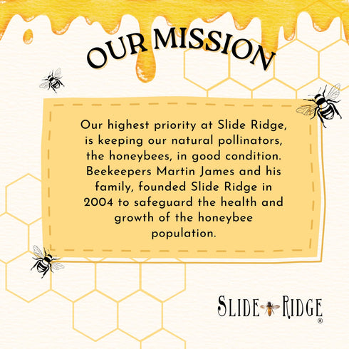 100% 12 oz 2 Pack Slide Ridge Honey Pure, All Natural, Raw & Unfiltered - Squeeze Bottle