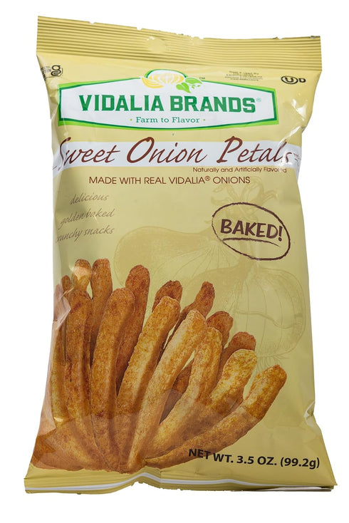 Vidalia Brands Sweet Onion Petals, Baked Crunchy Gluten-Free Kosher Snack Made with