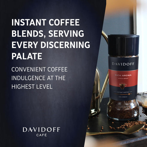 100 (Pack 2) Davidoff Cafe Rich Aroma Instant Coffee, gram Jars