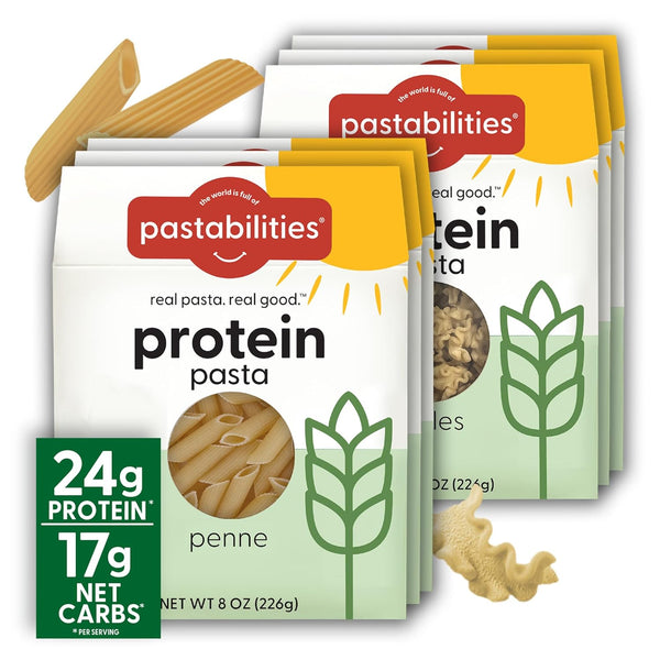 Pastabilities Ruffles Pasta Variety Pack - Low Calorie, High Fiber & High