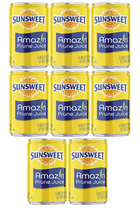 Sunsweet Prune Juice - Pack of 8 Cans - 7.5 oz Cans