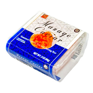 TEAMORE Azuma Masago Caviar Seasoned Pink Premium Capelin Roe, Lightly Salted and Marinated,