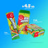 Package, 4.5 (12-Pack) Airheads Xtremes Belts Candy, Chewy Candy Rainbow Berry Fruit Flavor Artificially Flavored