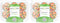 GLUNOTEN Gluten Free Sprinkle Cookies (Kosher, Dairy Free, Nut Free) (Pack of 2)