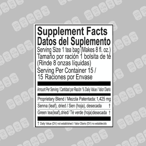 Loveeta Wellness Weight Loss Tea Blackberry, 15 Tea Bags, 100% Natural