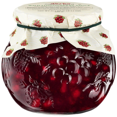 Darbo 21.1 oz (600g) Pack 3 D'arbo Wild Lingonberry Sauce Premium Fruit Spread, Jars Authentic Austrian Recipe, Ideal
