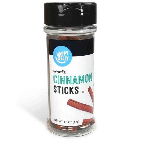 Amazon Brand - Happy Belly Whole Cinnamon Sticks, 1.5 ounce (Pack of 1)