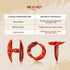 52USA Whole Dried Chilli Peppers, 4 Oz, Premium Szechuan Red Dried Chilis, Mild Spicy for Mexican Recipes