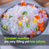 6-Pack 0 Hethstia Shirataki Rice, Low Carb Konjac Rice, Keto, Vegan, Gluten-Free, Sugar-Free, Low Calorie, Fat