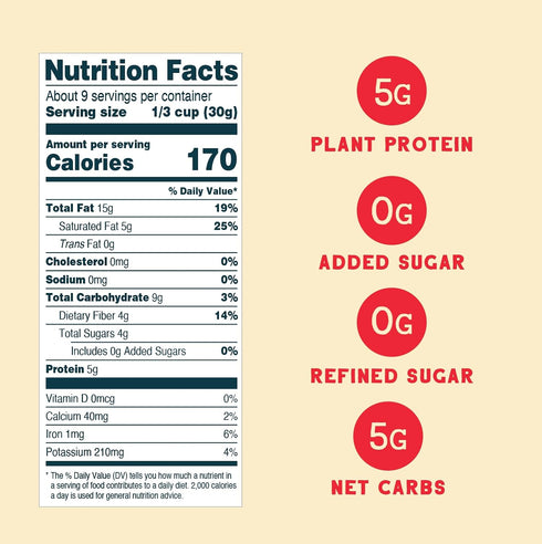 20 Oz (Pack 3), 5g 5g Seven Sundays Nut Granola Cereal, Rise & Shine Strawberry Banana Nut, of Grain & Gluten Free