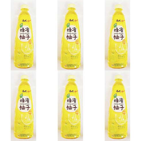 Generic Honey Grapefruit Drink, Honey Pomelo Flavor Drink,16.9 Fl Oz,6 Bottles