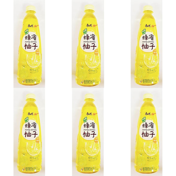 Generic Honey Grapefruit Drink, Honey Pomelo Flavor Drink,16.9 Fl Oz,6 Bottles