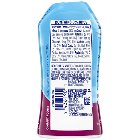 (1.62 oz (Pack 3) Crystal Light Sugar-Free Zero Calorie Liquid Water Enhancer - Blackberry Lemonade Water Flavor Drink