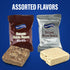 12 Pack, 0.88 Oz 25g) Assorted Sesame Halva Snacks Vanilla and Marble Flavors - Delicious Sweet Israeli Snacks Sesame