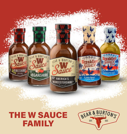 64oz Bear & Burton's W Sauce, Jug (Original)