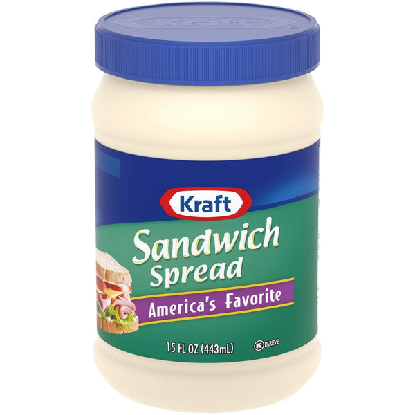 Cool Whip Kraft Sandwich Spread (15 oz Jars, Pack of 12)