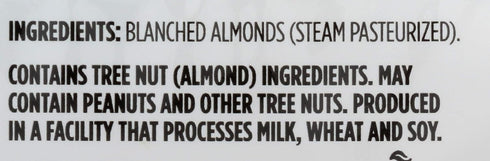 365 8 by Whole Foods Market, Blanched And Slivered Almonds, Ounce