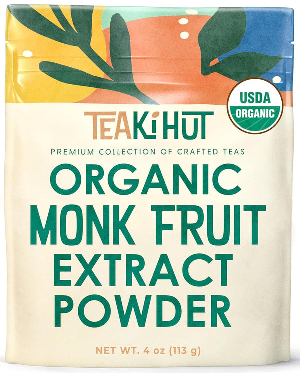 Monk Fruit Extract Powder Natural Sweetener for Keto & Paleo Zero Calorie