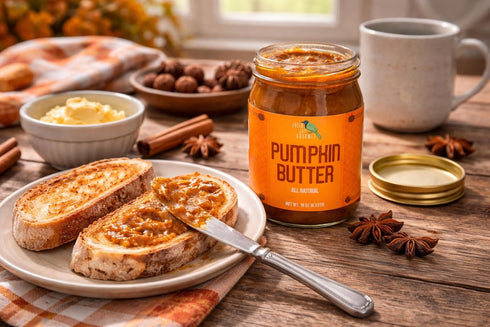 19 Green Jay Gourmet Pumpkin Butter Ounces - All-Natural, Gluten-Free Fruit Spread - Pumpkin Spread with Pumpkins