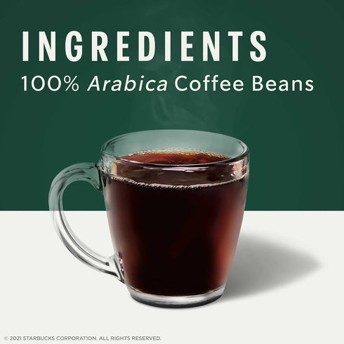 60 Starbucks K-Cup Coffee Pods, Starbucks Blonde Roast Hot or Iced Coffee, Veranda Blend, Keurig Pods