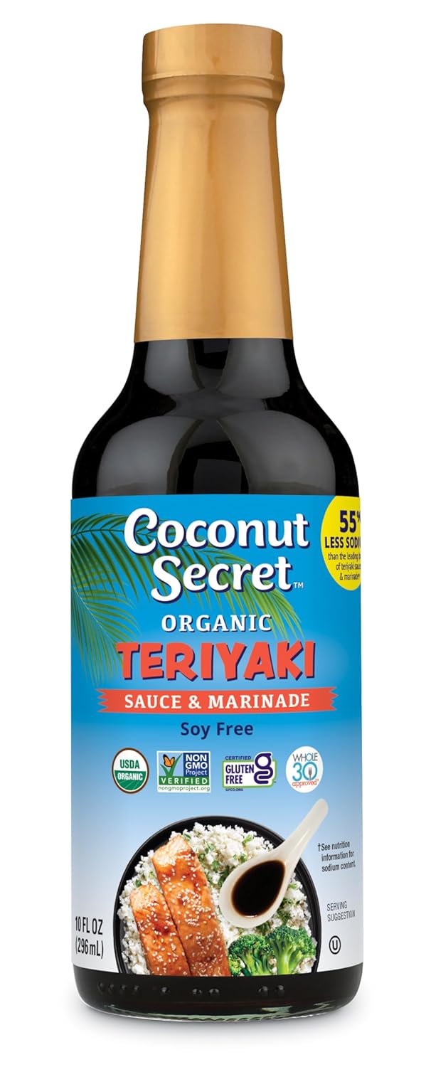 Coconut Secret Coconut Aminos Teriyaki Sauce - 10 fl oz - Low