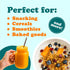 3 Food to Live Organic Dried Mango Strips, Pounds Non-GMO, Unsulphured, Unsweetened and Delicious Fruit Snack, Chewy