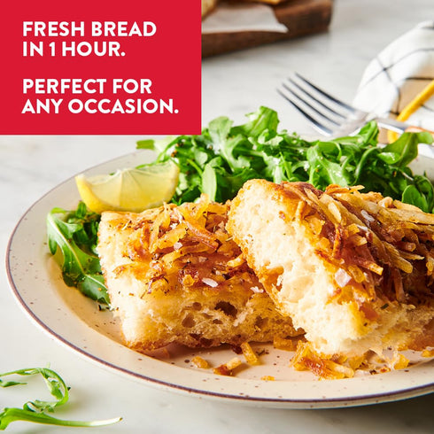 18.4 oz., 1 King Arthur Baking Company Crisp & Airy Focaccia Mix Kit Baking Mix - Ready in hour