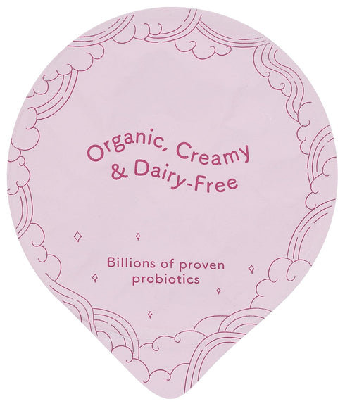 Cocojune 4 (Pack 1) Organic Strawberry & Rhubarb, Pink, Ounce