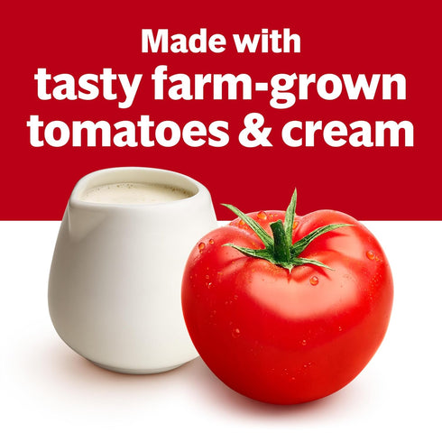 10.75 oz (12 Pack) Campbell's Condensed Tomato Bisque Soup, Can
