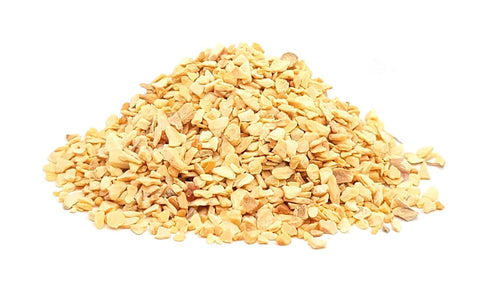 The Spice Way Minced Garlic - 8 oz - Whole Bulk Dehydrated Dried Garlic Flakes, Coarse than Dry Powder, US Grown