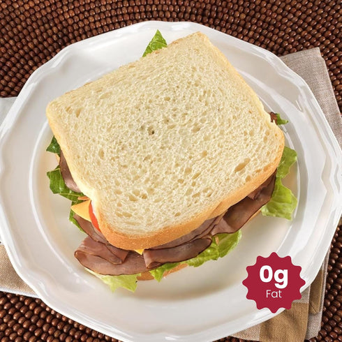40 (2 WiO SmartFoods White Bread Sliced, Slices Loaves), Low-Carb, Keto-Friendly, Fat-Free, Sugar-Free, Perfect