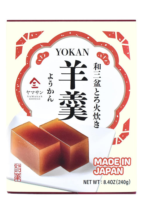 YAMASAN KYOTO UJI Yokan Japanese Traditional Wagashi Sweets - Sweet Koshian Anko