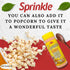?? Sprinkle Cream Cheese Seasoning for Fries and Popcorn - Natural Powder Spice (2 Pack = 6.35 oz / 180 gm)
