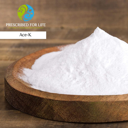 200x (1kg 2.2lb) Prescribed For Life Ace K Sweetener, Acesulfame Potassium Powder, Sweeter Than Sugar Zero Calorie