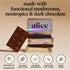 1 Pack Alice Mushrooms Party Trick | Functional Mushroom Chocolate for Social Enjoyment | Cordyceps, Kanna & Nootropics