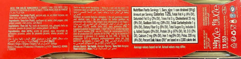 Generic 4.94 Oz 4 Sasu Chili Tuna, Canned Fish with Chili Pepper, per Can, Cans