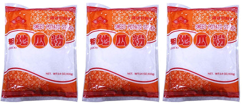 Imperial Taste Sweet Potato Starch Powder -Thick - 14oz (3 Packs)