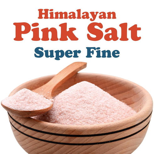 10 Packed Food to Live Himalayan Pink Salt, Pounds Extra Fine Grind, Pure, No Additives, No Preservatives, Vegan