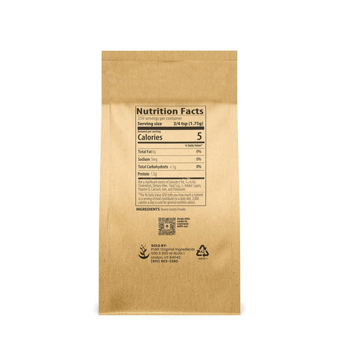 Pure Original Ingredients Beef Gelatin (1 lb) Bovine Beef Gelatin, Thickener, Soups & Sauces.