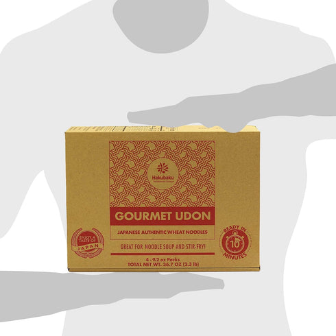 Hakubaku Premium Udon Noodles - Authentic Japanese Flavor