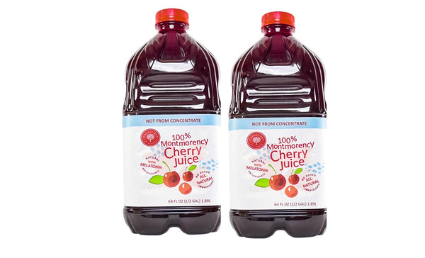 Cherry Bay Orchards Tart Montmorency Cherry Juice, 64 oz Bottle (2 Pack,