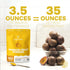 3.5 Jungle Powders Passion Fruit Powder Ounce, Freeze Dried Passion Fruit Puree Powder for Baking Smoothies Lilikoi