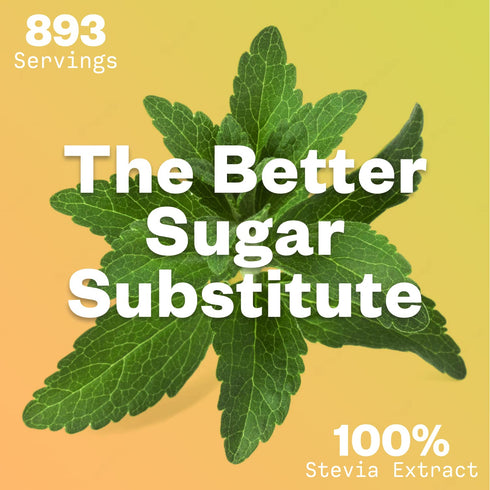 Purisure Stevia Concentrated Powder, 125 g, Premium Zero Calorie Sweetener for Baking