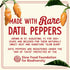 Set, (6oz, 2 Pack), Zab's Gift Original Recipe Craft Hot Sauce Naturally Sweet Heat & Signature Slow Burn from Datil