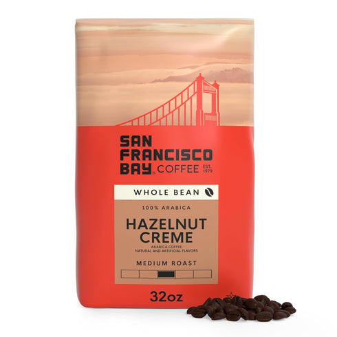 San Francisco Bay Coffee - Flavored Medium Roast Whole Bean Coffee -