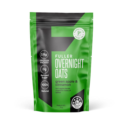 Delicious High Protein Overnight Oats - Nutritionist Designed FULLER For Longer With Low Sugar, High Fiber & Premium