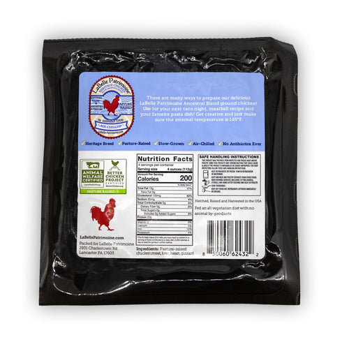 LaBelle Patrimoine Pasture Raised Ground Chicken - Ancestral Blend