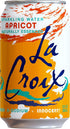 12 oz (Pack 8) La Croix Sparkling Water, Apricot