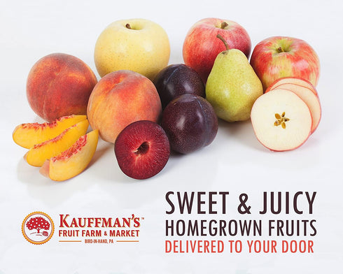 8 Kauffman Orchards Fresh Stayman Apples, Hand-Picked, Box of Apples